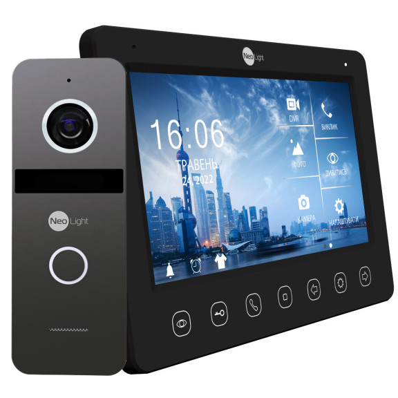 NeoLight NeoKIT HD WF B/Graphite - Комплект відеодомофону