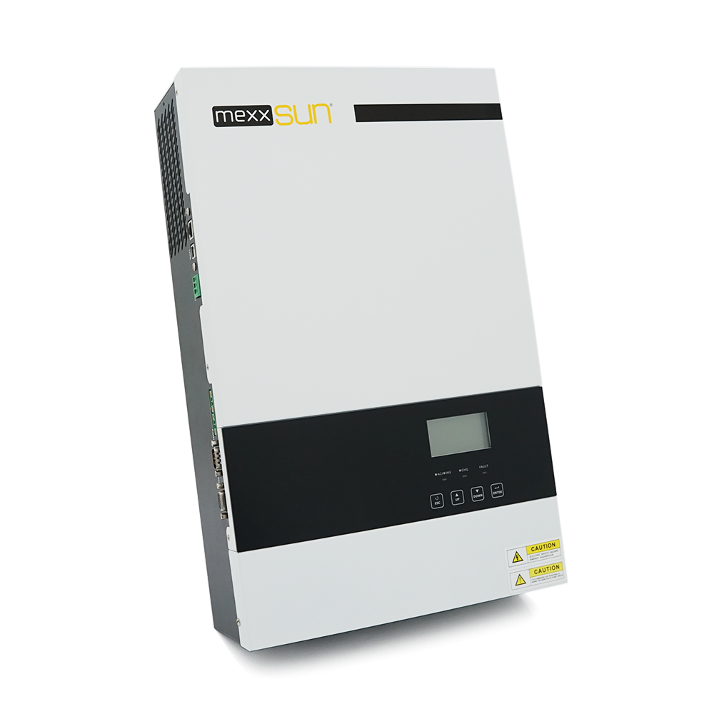 Гібридний інвертор MEXXSUN VMII PRO 3,0KW, 3000VA / 3000w , 24V, струм заряду 0-80A, 160-275V, МРРТ120-450 (100А, 500 Vdc)Parallel
