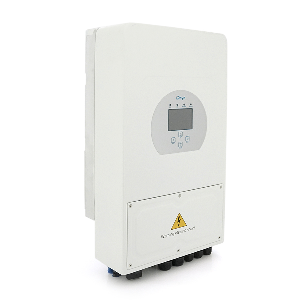 Гібридний інвертор (hybrid) Deye SUN-5K-SG03LP1-EU WI-FI, 5кВт, однофазний, (МРРТ 125-425 / 120А / DC48В)Parallel