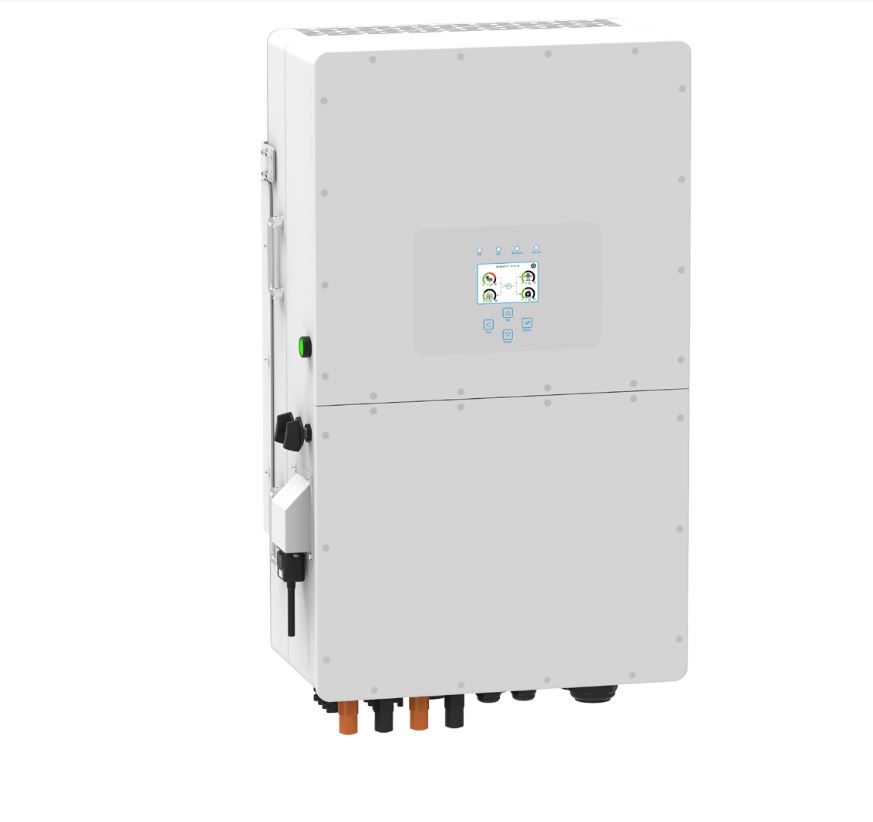 Гібридний інвертор (гібридний) Deye SUN-50K-SG01HP3-EU-BM4 HV, 50кВт, трехфазный, (MPPT 150-850 / 36A / АКБ 160-800V / 50A)Parallel