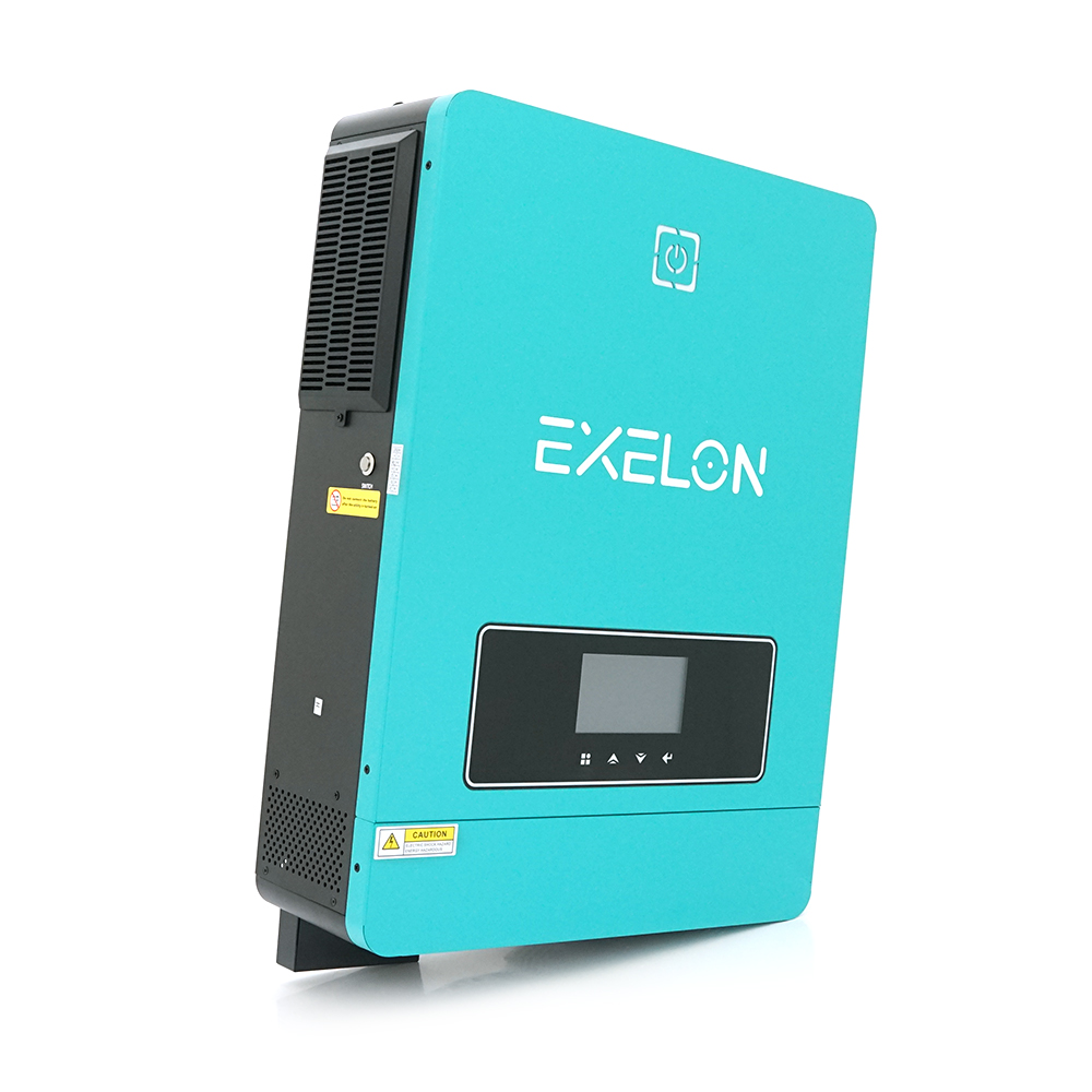 Гібридний інвертор Exelon EMAX PRO-10.2 KW, 10200VA, 48V, струм заряду 0-160A, MPPT (90-450VDC, 2 / 18A), 530x390x170mm, 16.2 kg