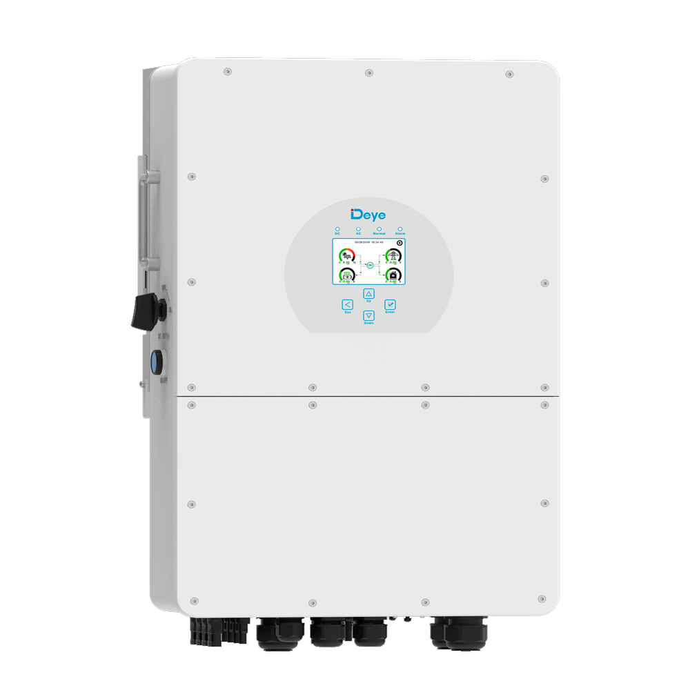 Гібридний інвертор (hybrid) Deye SUN-25K-SG01HP3-EU-AM2 25KW, EU HV, 25кВт, трехфазный, (MPPT 150-850 / 37A / АКБ 160-700V)Parallel